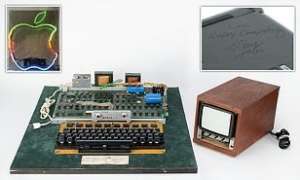 458711美元！一臺(tái)全功能蘋果Apple-1電腦被成功拍下
