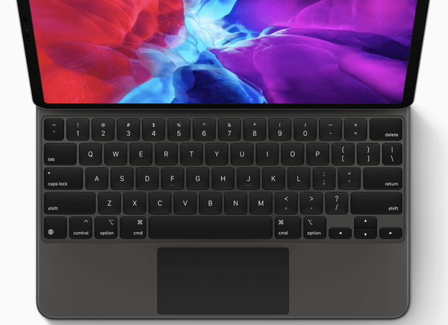 蘋果發(fā)新iPad Pro："浴霸"雙攝 還有帶觸控板的鍵盤
