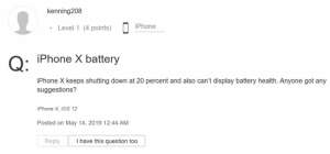 iPhone X電池老化性能劣化提醒，今天你收到了嗎？